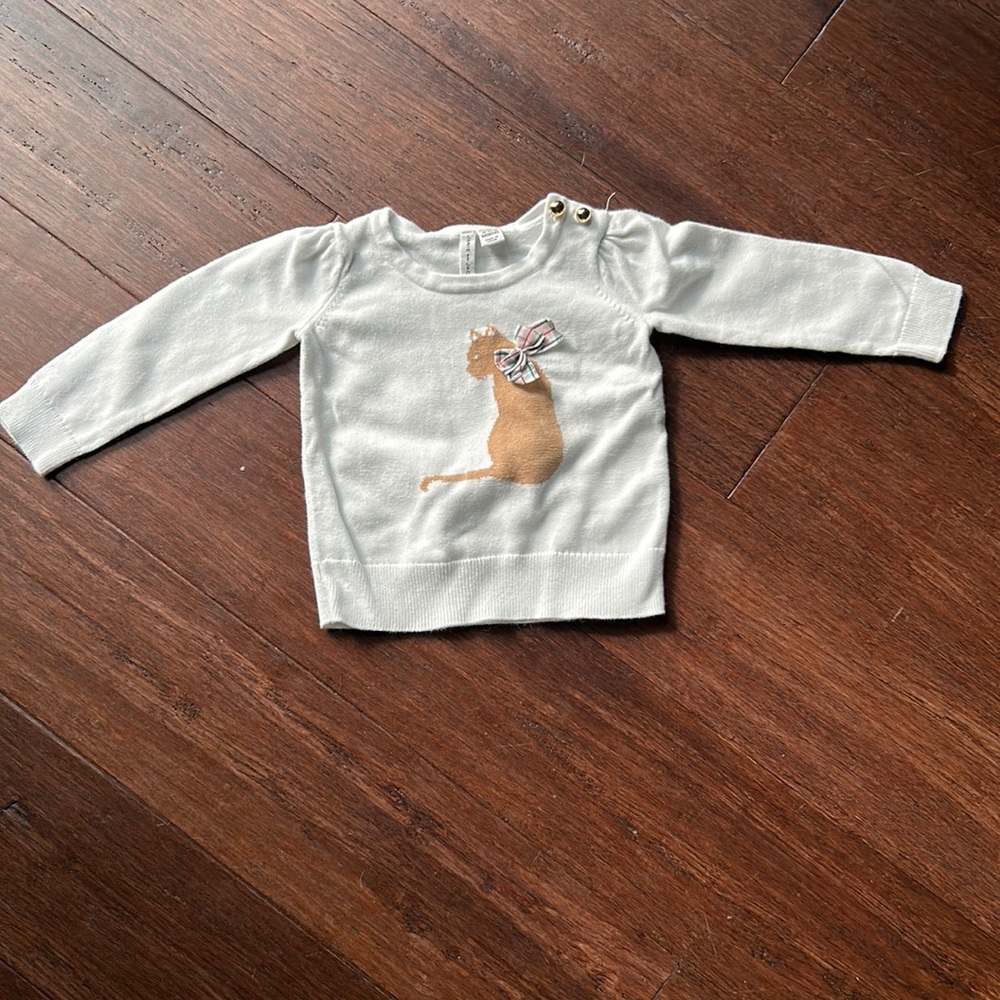 Janie and Jack sweater, 12-18 months